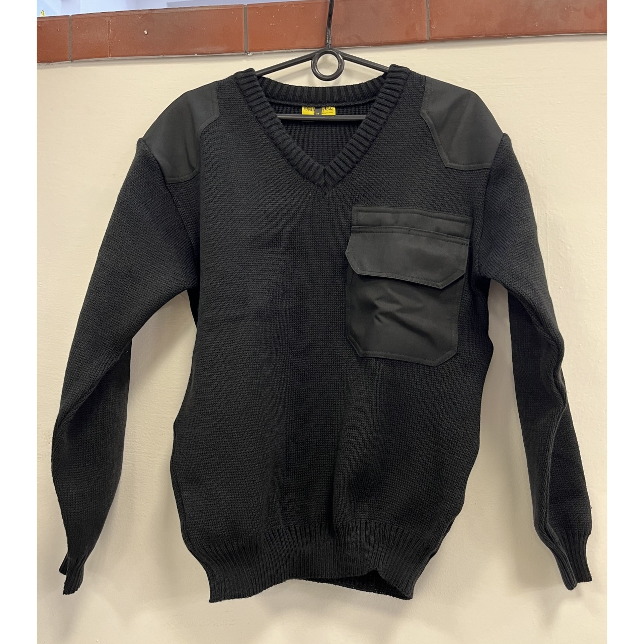 Svetr služební Uni - černý, S