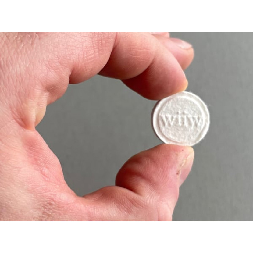 Instantní ubrousky 100 ks - bílé