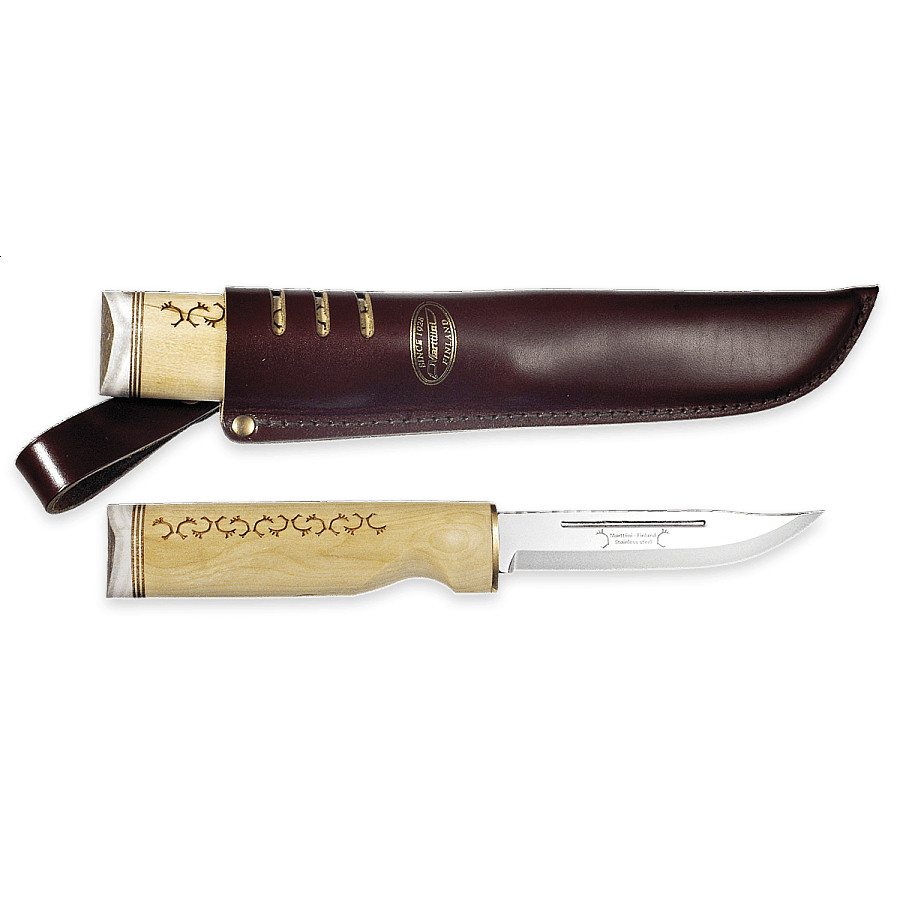 Nůž lovecký Marttiini Wild Reindeer 11 - hnědý-stříbrný