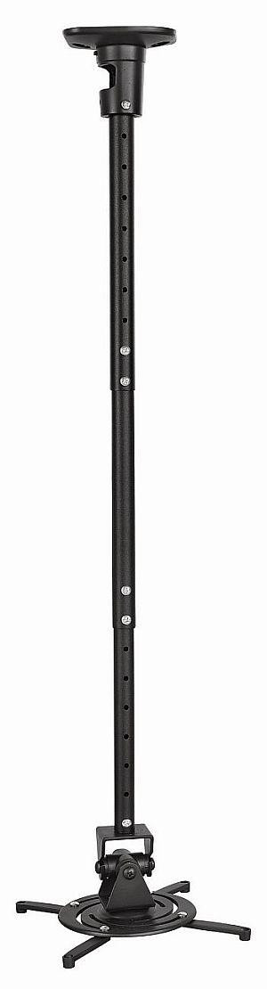 Držák projektoru MP0020 s teleskop. tyčí- black