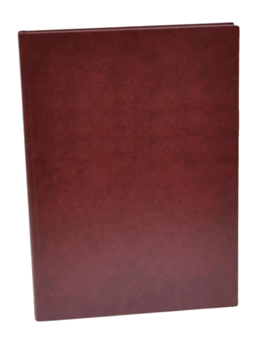 Hospa Kronika bez tisku 100 listů - červená