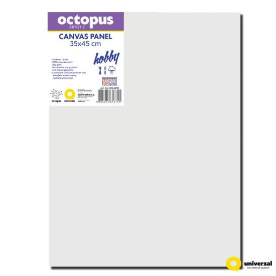 Octopus Malířské plátno OCTOPUS Hobby - 35 x 45 cm - 280 g/m2