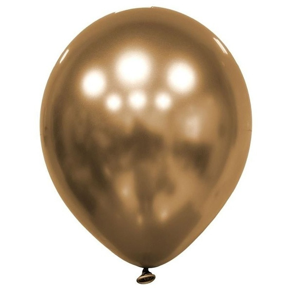 Balónky latexové zlatá glazura 27 cm 100 ks