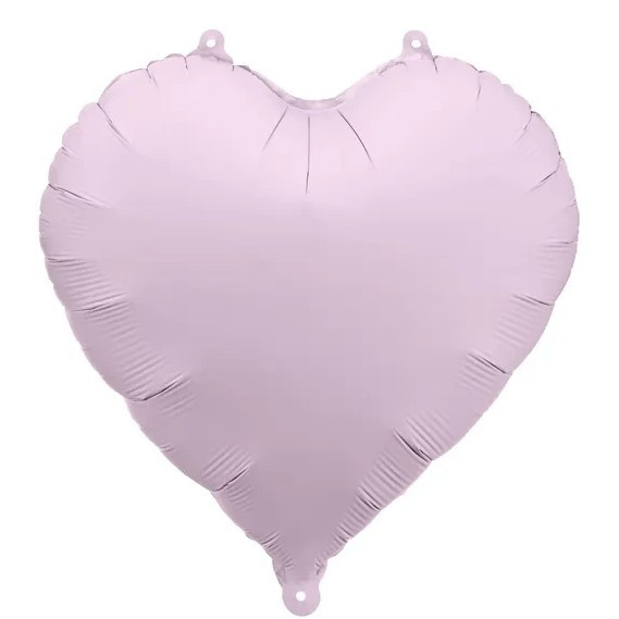 Balónek fóliový Srdce světle fialové 45 cm