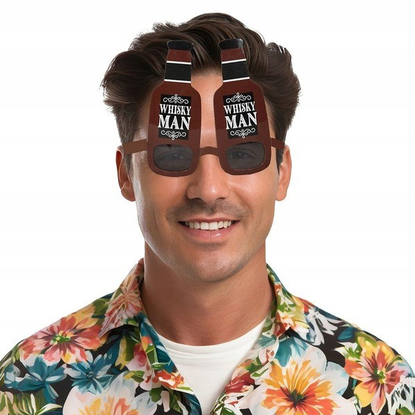 Brýle Whisky Man hnědé