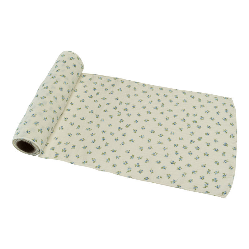 Bavlněná šerpa na stůl pomněnková 26x300cm