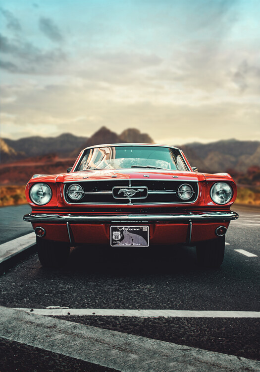 Fadil Roze Fotografie Mustang Love, Fadil Roze, 26.7 × 40 cm