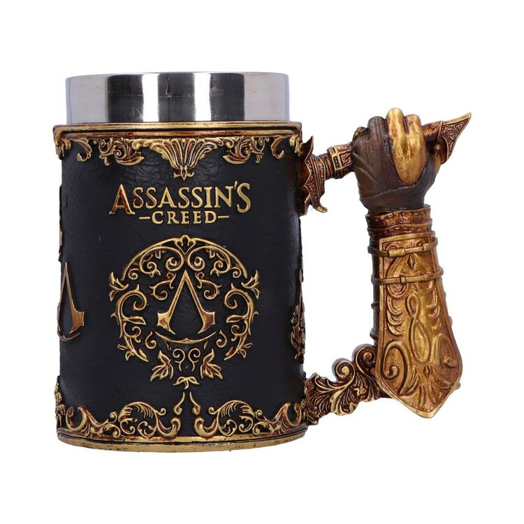 NEMESIS NOW Hrnek Assassins Creed - Through the Ages, 15.5 cm