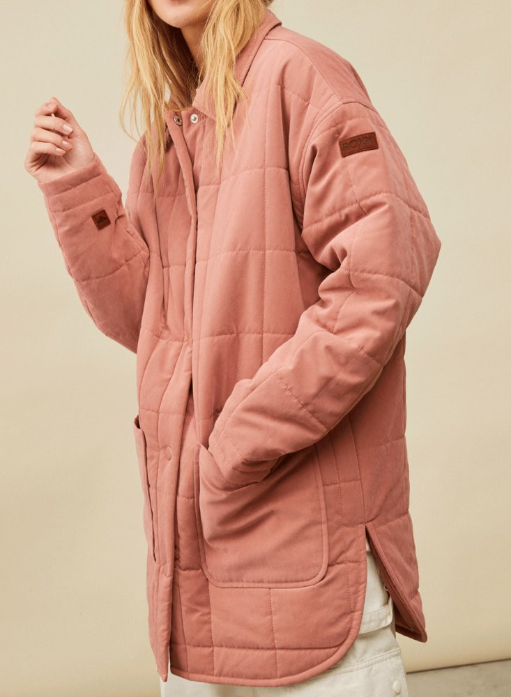 Růžová dámská bunda Roxy Next Up M