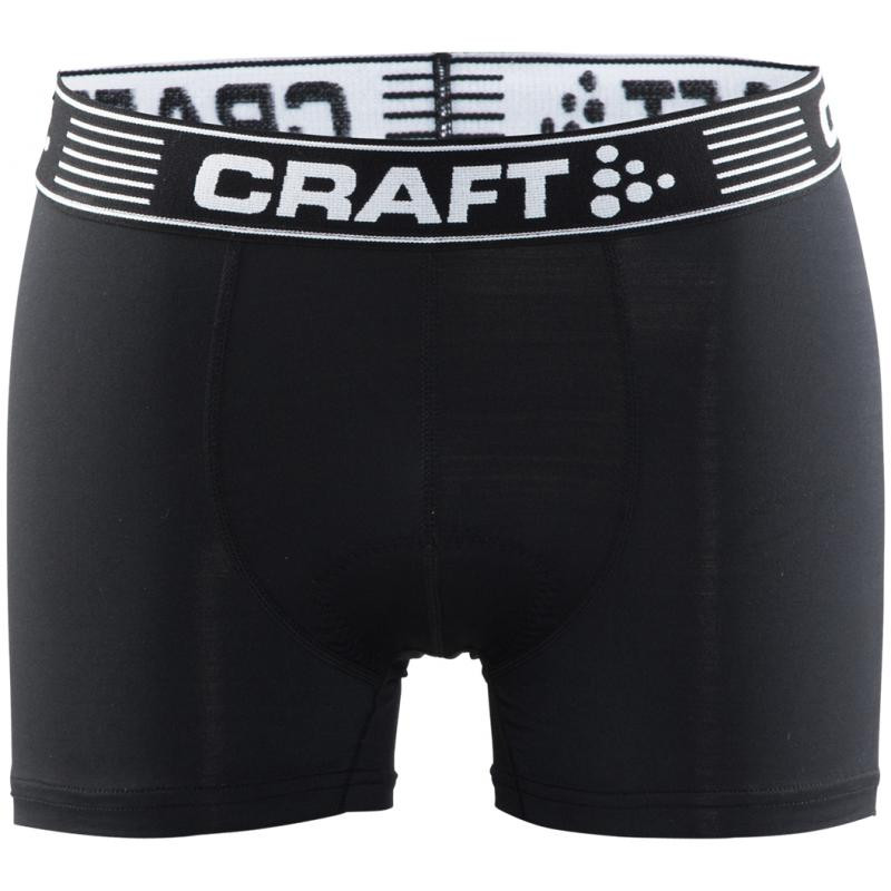 Boxerky Craft Greatness Bike 1905035-9900, pánské - černé - velikost 2XL