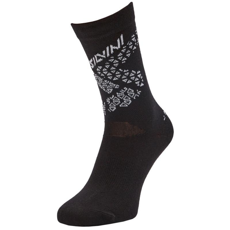 Ponožky Silvini Bardiga UA1642 - černo-bílá - velikost 36-38