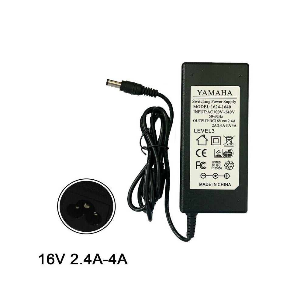 Zdroj Yamaha 1624-1640, PA-300, PA-301, PA-300B - 16V/2,4A - 6,3x3,0mm
