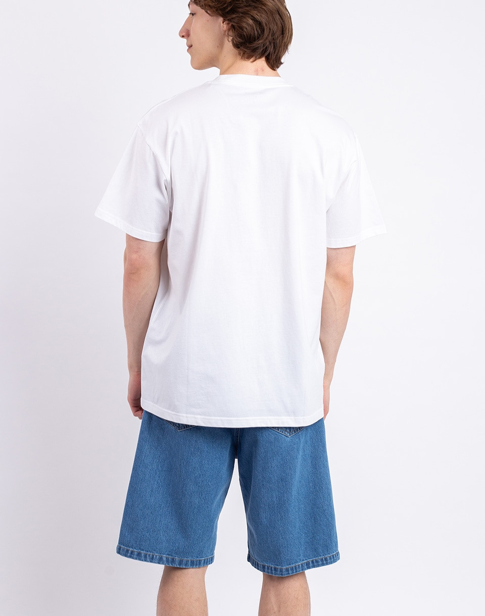Carhartt WIP S/S Pocket Heart T-Shirt White/Red M