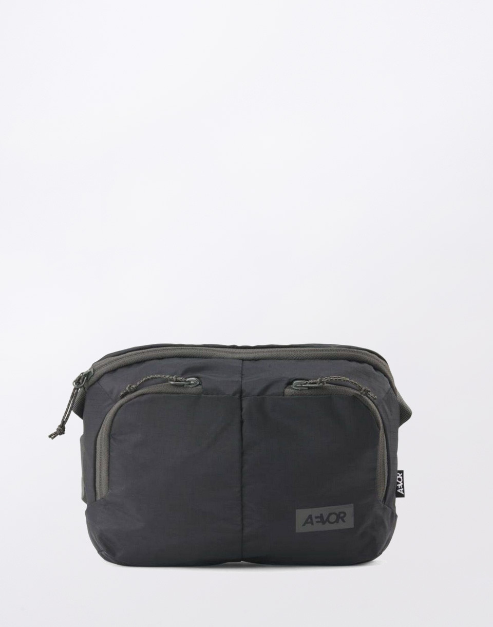 Aevor Sacoche Bag Ripstop Charcoal Black