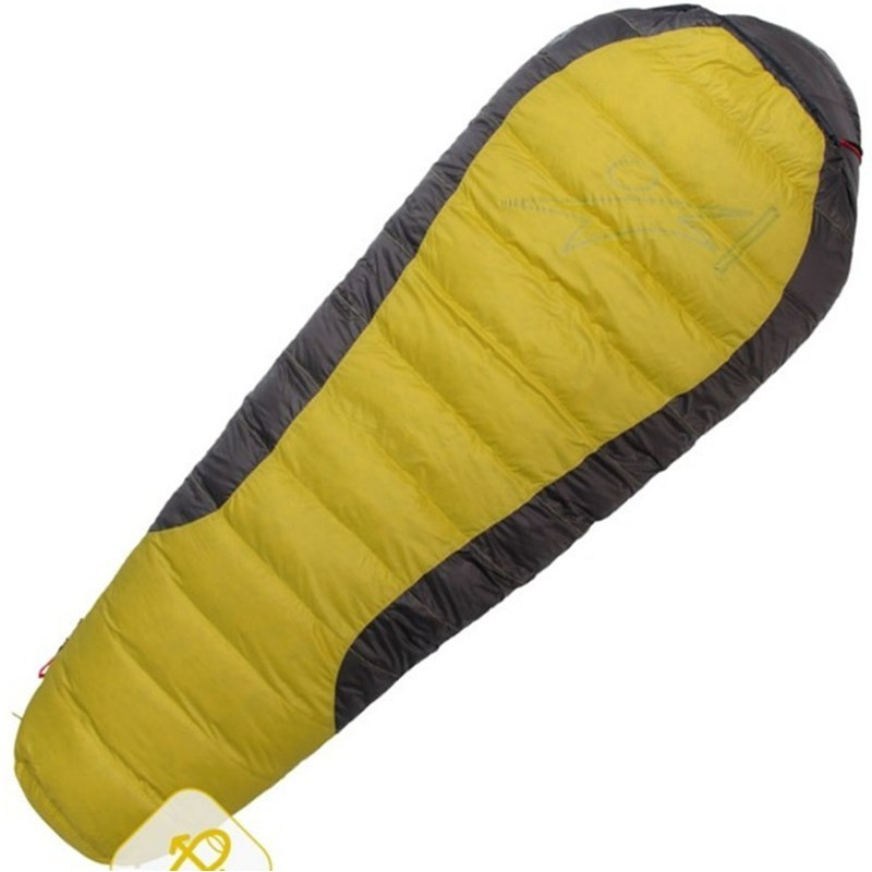 Warmpeace Zimní spací pytel Warmpeace Viking 1200 210 cm Wide Žlutá