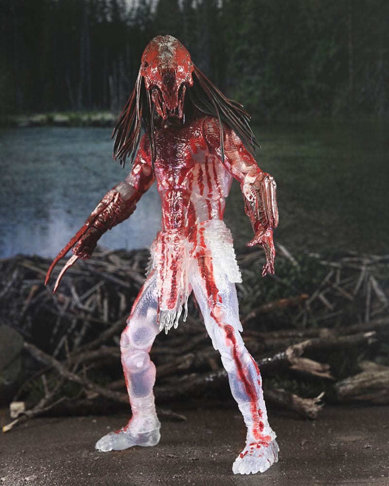 NECA | Prey - sběratelská figurka Ultimate Feral Predator (Bear Blood) 18 cm