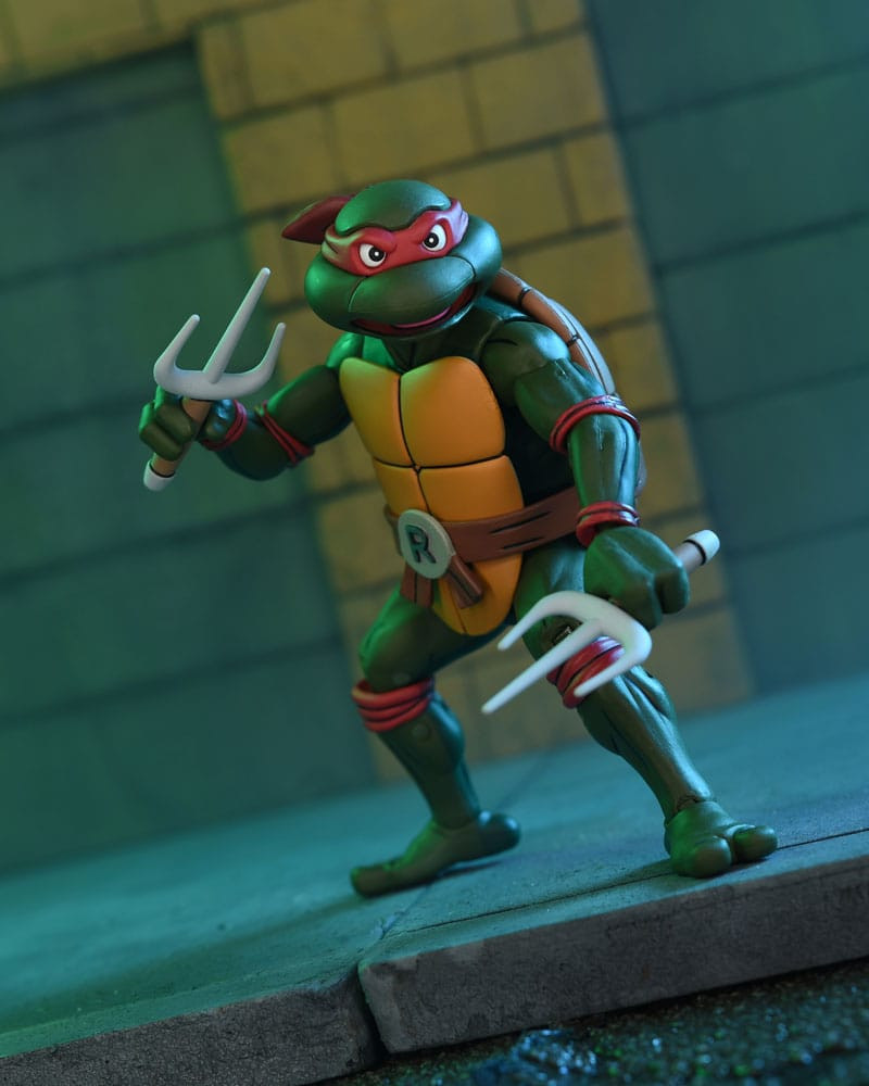 NECA | Želvy Ninja - sběratelská figurka Ultimate Raphael (Cartoon VHS) 18 cm