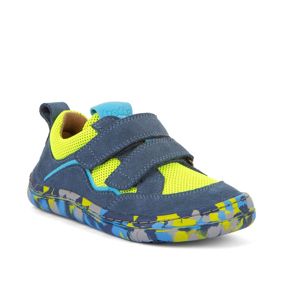 Chlapecké barefoot tenisky BASE Denim+ Froddo G3130261-4 světle modrá - 24