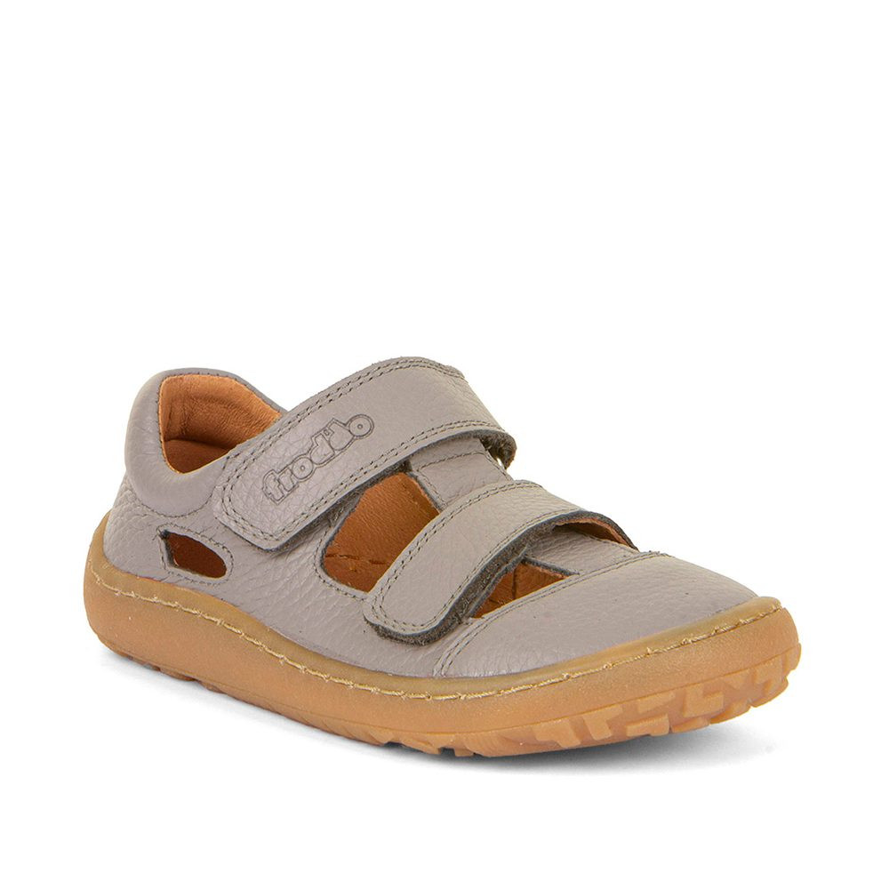 Dětské barefoot sandály SANDAL Light Grey Froddo G3150266-4 šedá - 24