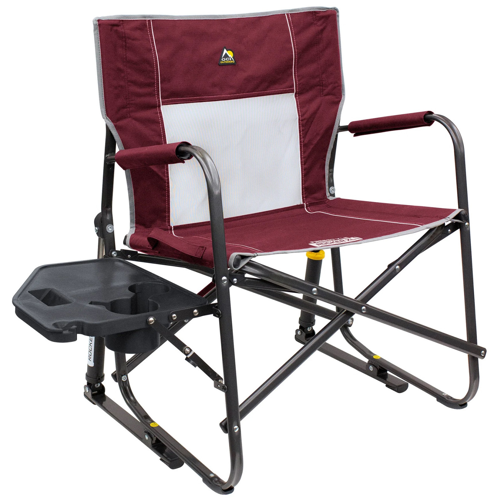 Židle GCI Freestyle Rocker XL with Side Table Barva: červená