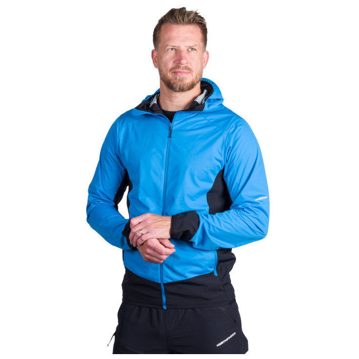 Pánská jarní bunda Northfinder Remo Velikost: L / Barva: černá