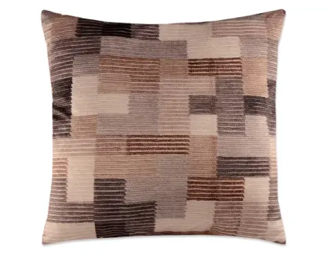 Dekorační polštář Marie 45x45 cm, hnědý