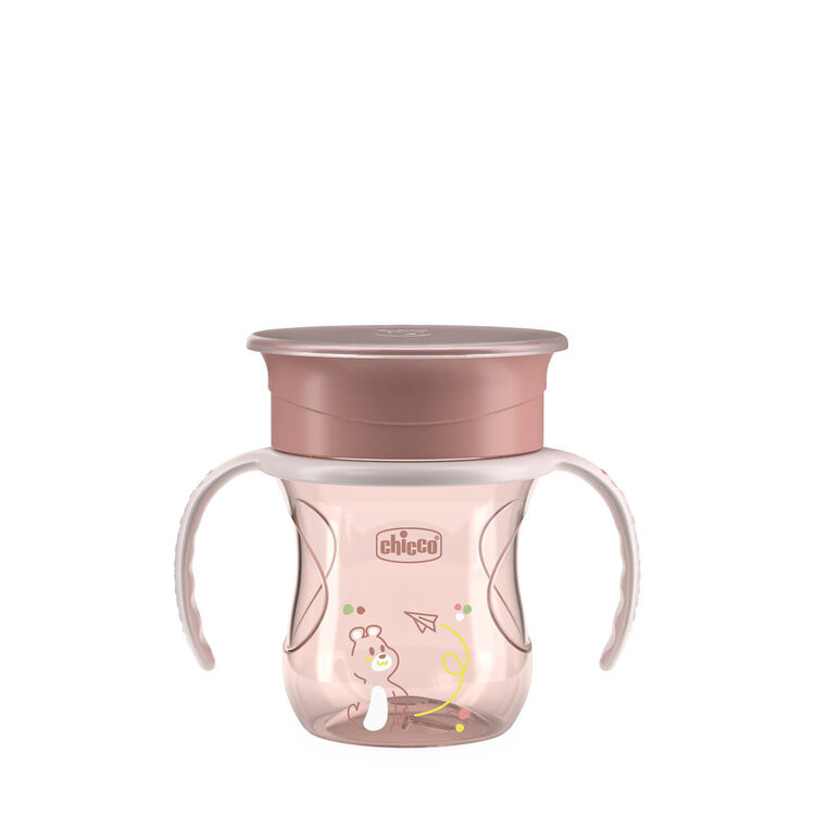 CHICCO Hrneček 360 Perfect X s držadly pink, 12m+