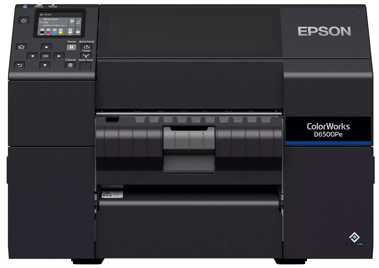 Epson ColorWorks D6500 (Pe) C31CL91202, barevná tiskárna štítků, peeler, disp., USB, Ethernet, black