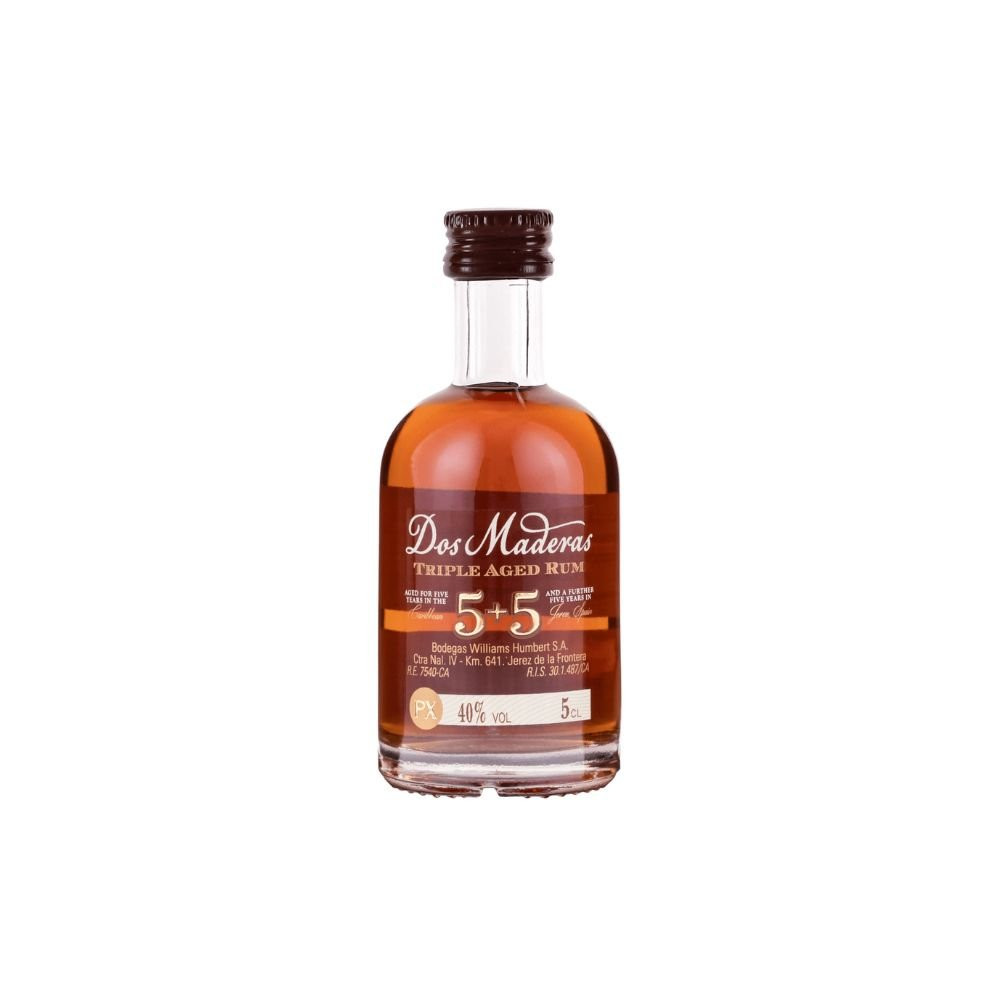 Dos Maderas 5+5 Ron Añejo Superior Reserve PX 0,05l 40%