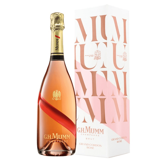 Gravírování: Mumm Cordon Rouge Rose 0,75l 12% GB
