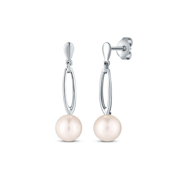 Náušnice s perlou 335-288-711182 2.75g