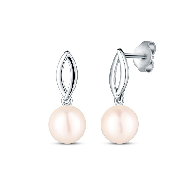 Náušnice s perlou 335-288-711189 2.60g