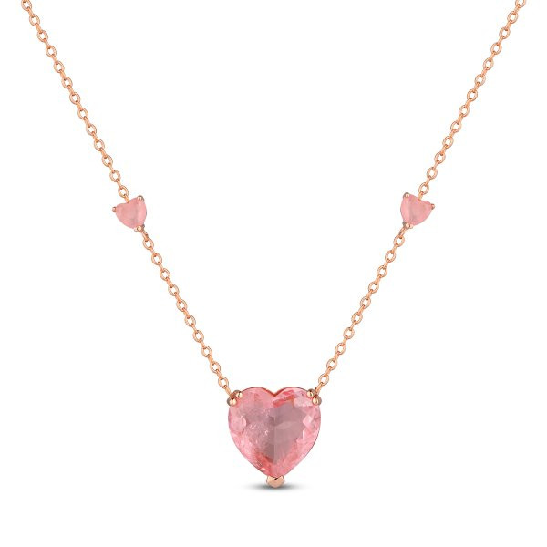 Náhrdelník se syntetickými kameny 676-391-R02302-0000