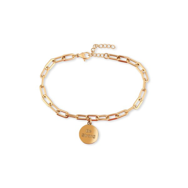 Náramek ocel / zlato 861-926-Y40408-0000