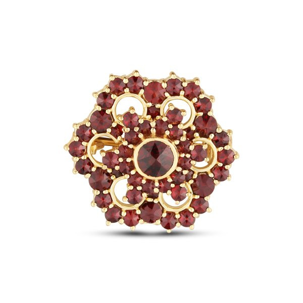 Brože s přírodními  kameny 654-398-480001-0000