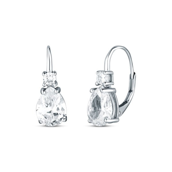 Náušnice se syntetickými kameny 136-927-101700-0000