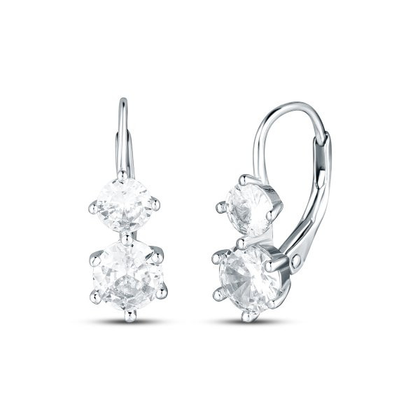 Náušnice se syntetickými kameny 136-927-018700-0000