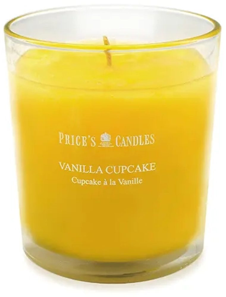 Price’s FRAGRANCE vonná svíčka ve skle Vanilkový cupcake - hoření 45h
