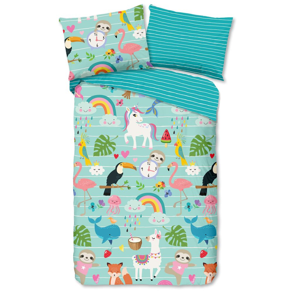 Good Morning Povlečení Good Morning 100% bavlna Festen 140x200/70x90 cm