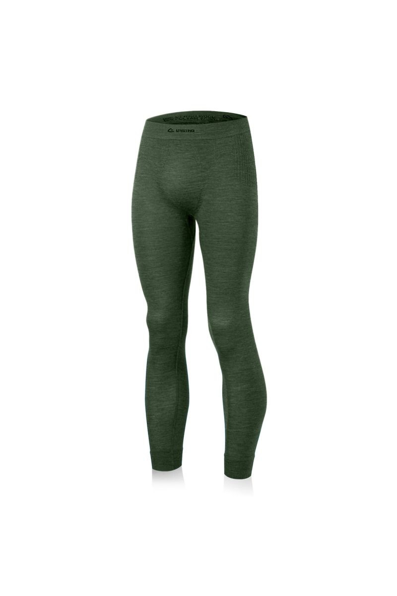 Lasting pánské merino spodky MATEO zelené Velikost: S/M 8596445036183
