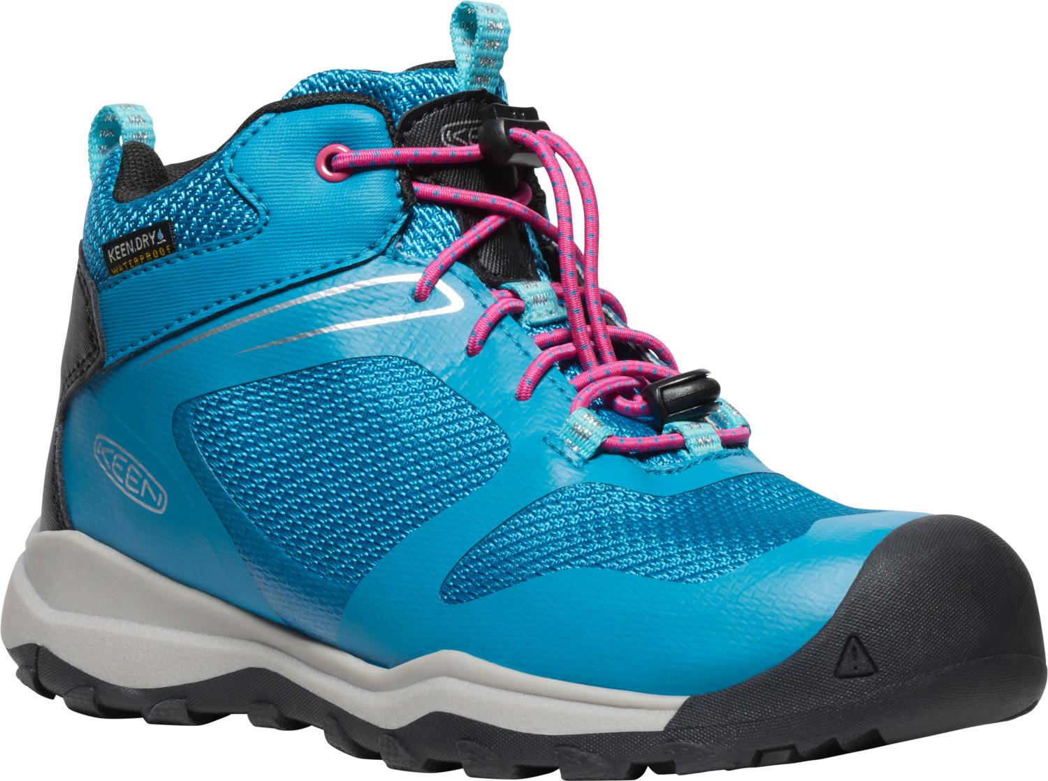 Keen WANDURO MID WP YOUTH fjord blue/fuchsia purple Velikost: 32/33 195208239663