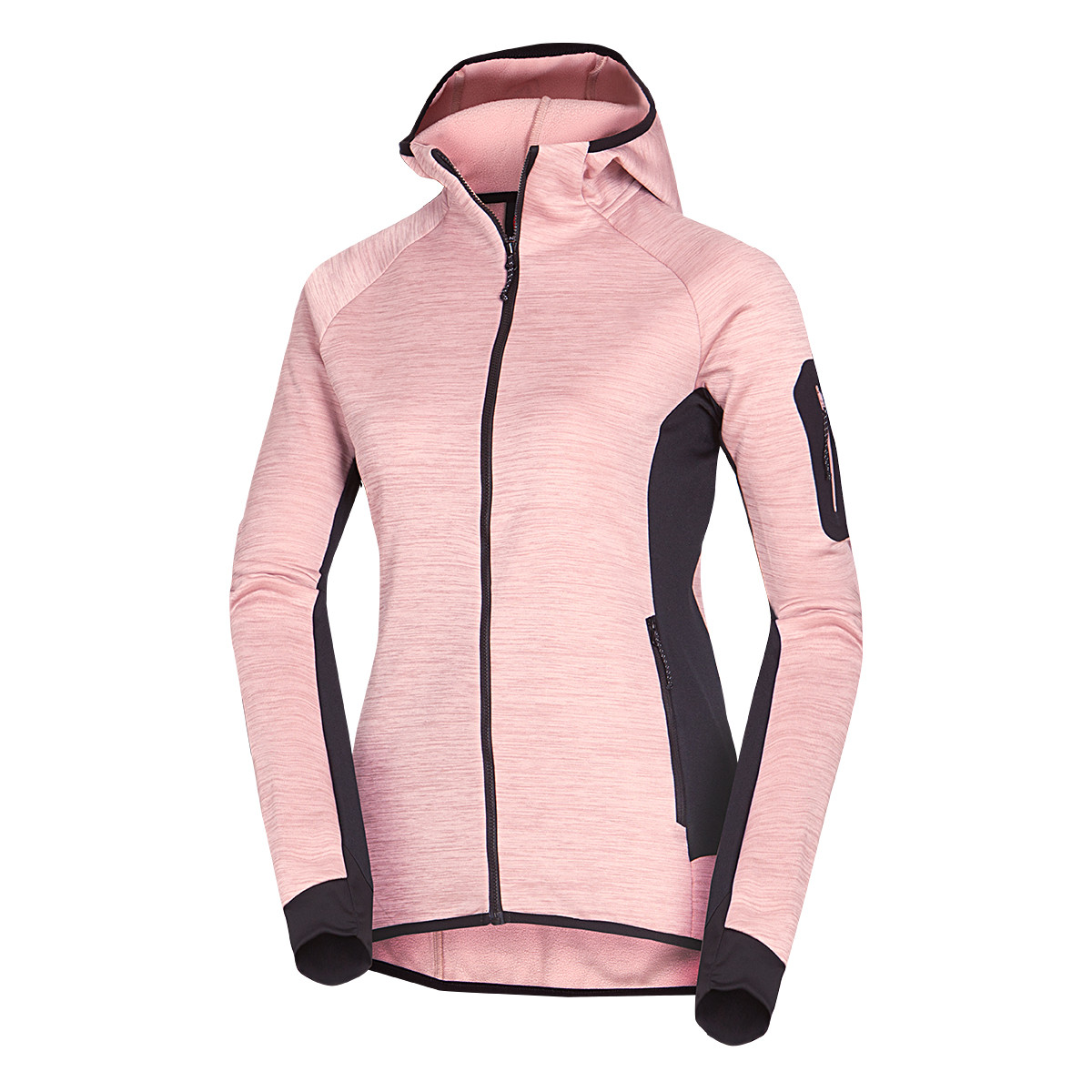 Northfinder COLEEN roseblack dámská mikina MI-4870OR-521 Velikost: M 8584153602905