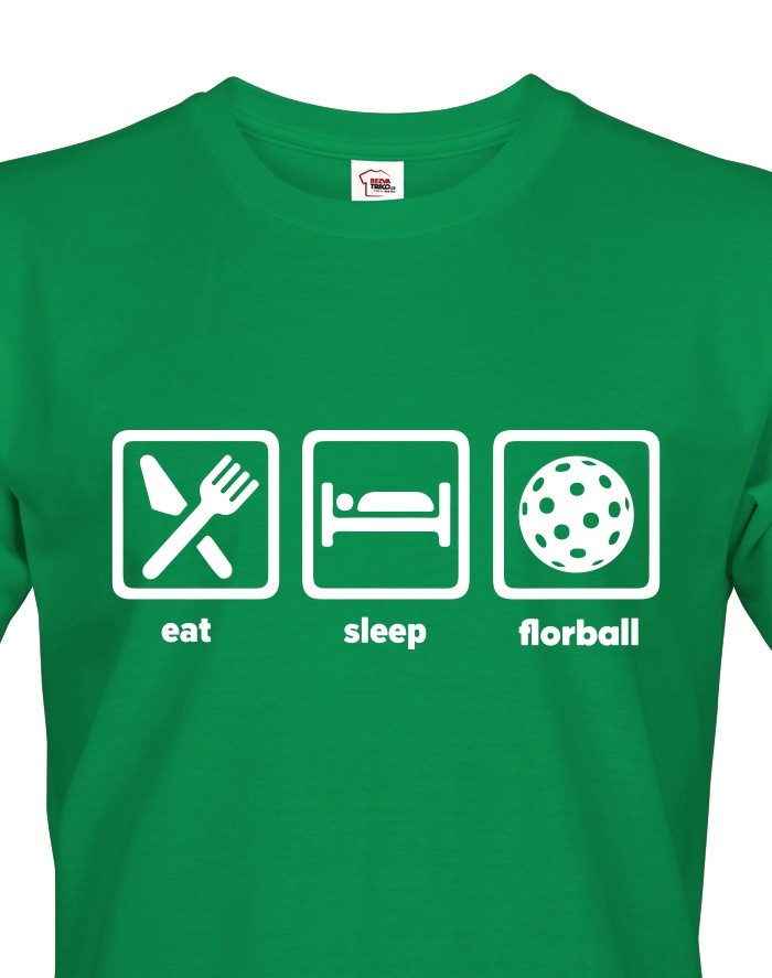 Pánske tričko pro florbalisty s potiskem