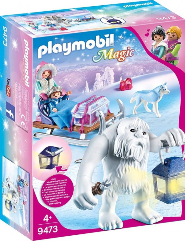 Playmobil Playmobil 9473 Sněžný muž a sáně