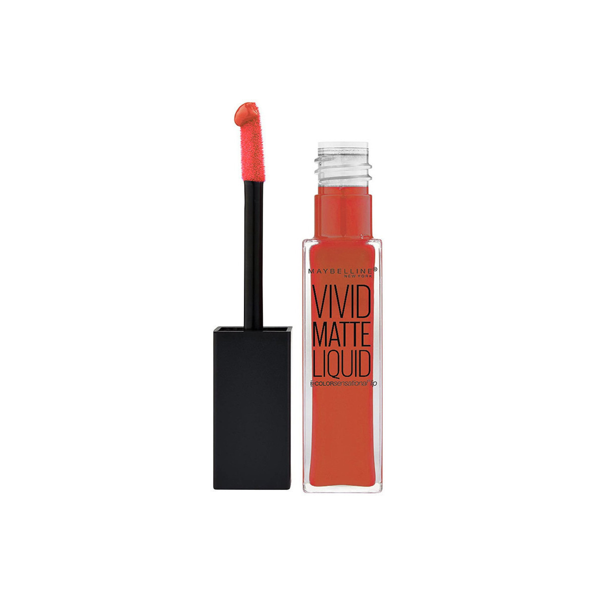 Maybelline New York  Vivid Matte Liquid Lipstick - 25 Orange Shot  Oranžová