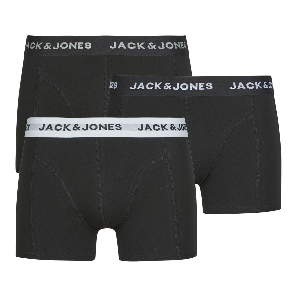 Jack & Jones  JACSOLID x3  Černá
