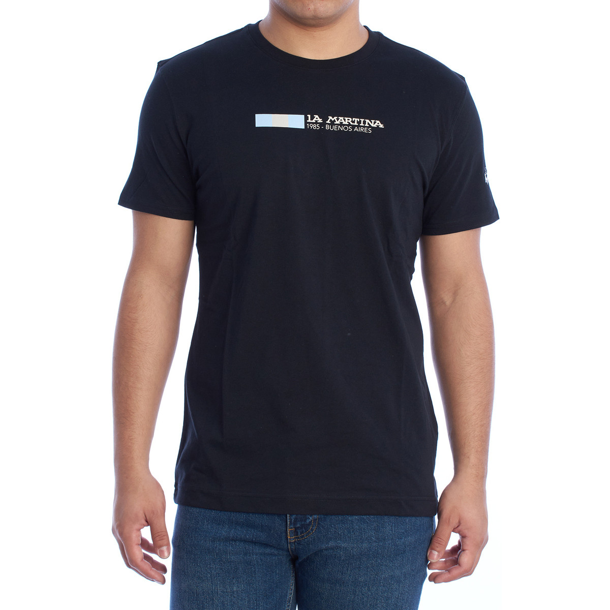 La Martina  YMR314-JS206-09999  Černá