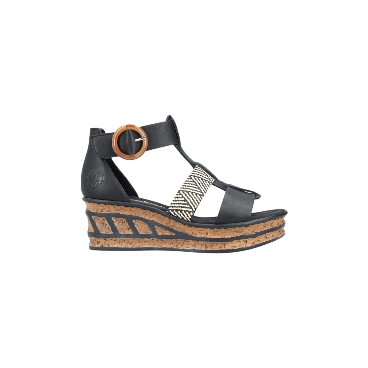 Rieker  68182  Černá