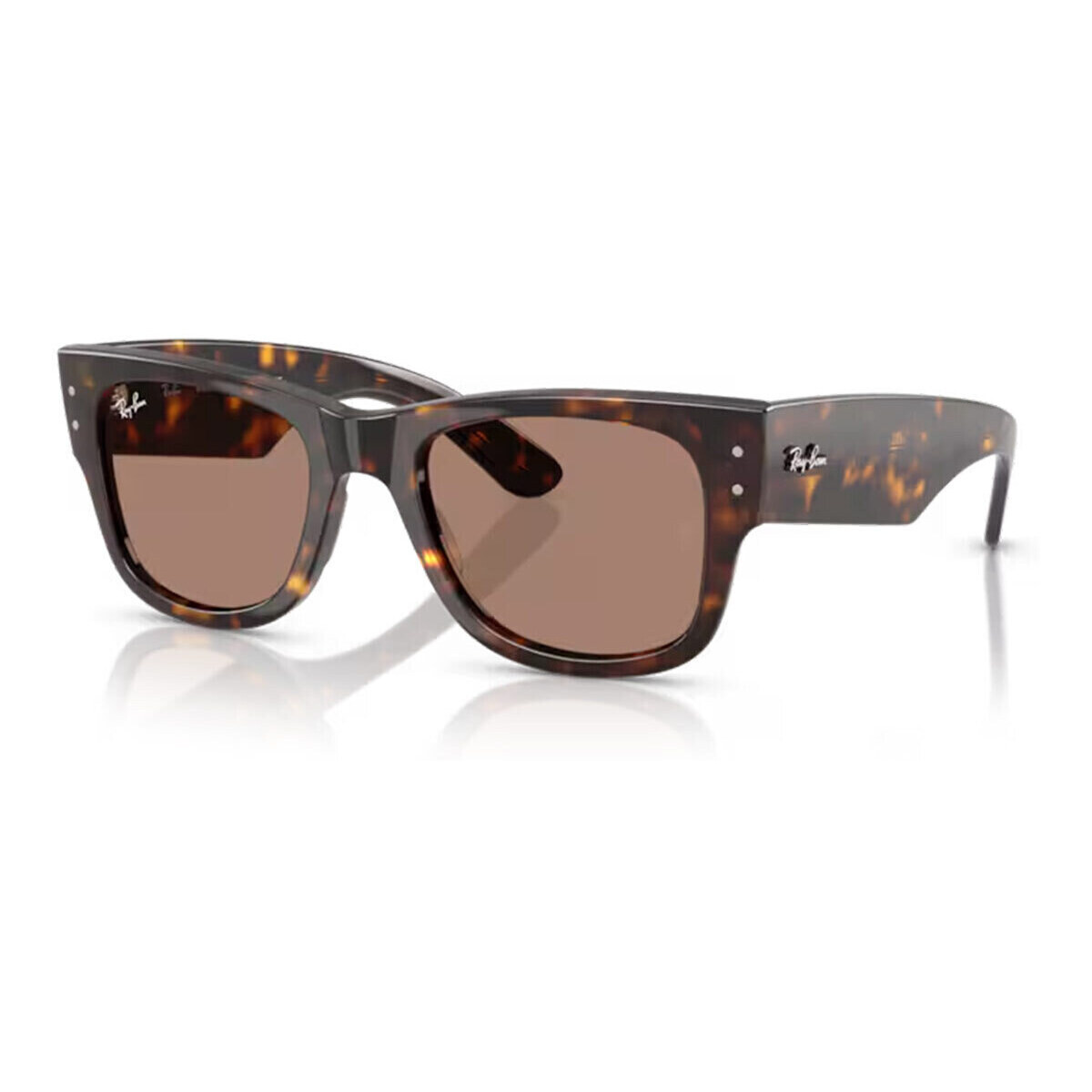 Ray-ban  Occhiali da Sole  Mega Wayfarer RB0840S 902/1A  Hnědá