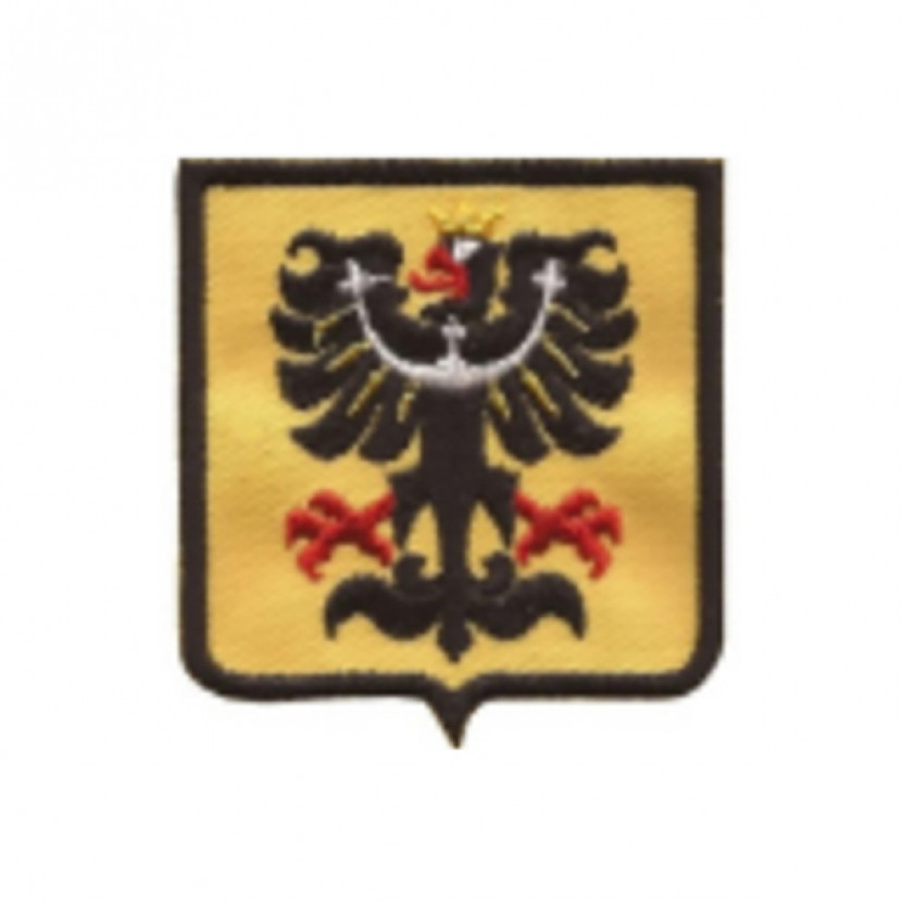 Nášivka znak Slezsko 5,5x6 cm - barevná